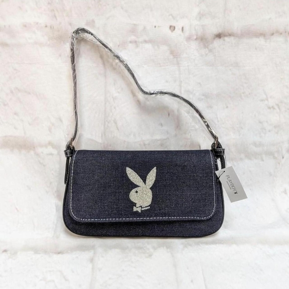 Y2K Playboy denim purse - Picture 2 of 5